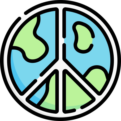paz Special Lineal color icono
