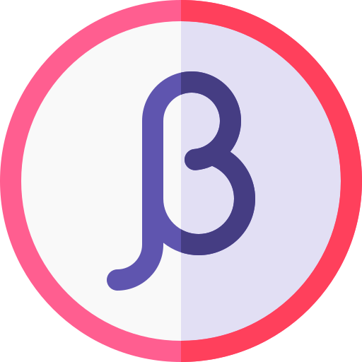 beta Basic Rounded Flat icon