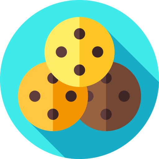 쿠키 Flat Circular Flat icon