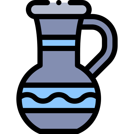 amphora Detailed Rounded Lineal color icon