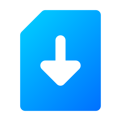 export Generic Flat Gradient icon