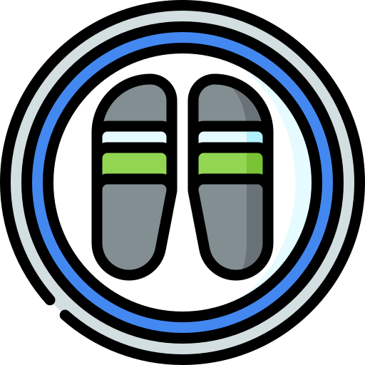 슬리퍼 사용 Special Lineal color icon