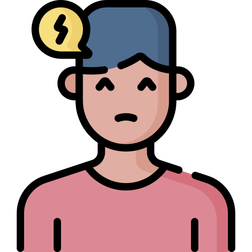 ból głowy Special Lineal color ikona