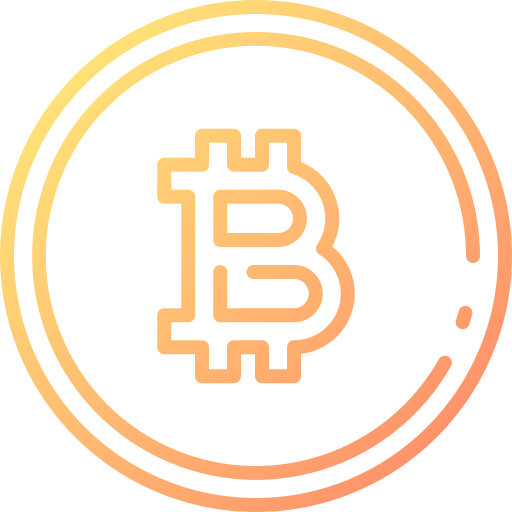 Bitcoin Good Ware Gradient icon