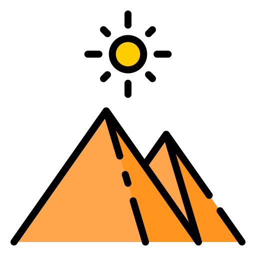 piramidy Good Ware Lineal Color ikona