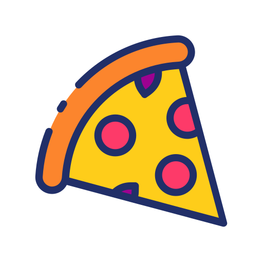 pizza Good Ware Lineal Color icon
