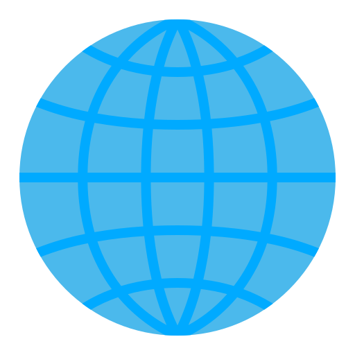 Earth grid Good Ware Flat icon