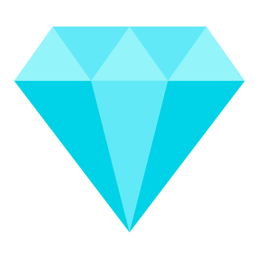 Diamond Good Ware Flat icon