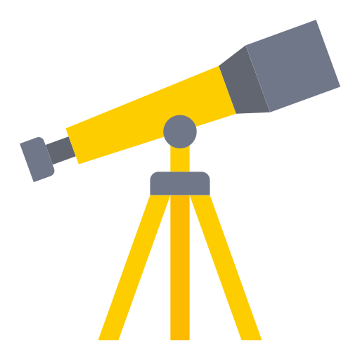 telescopio Good Ware Flat icono