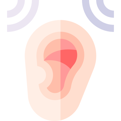 auditory Basic Straight Flat icon
