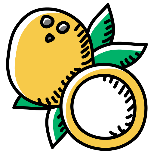 Coconut Generic Hand Drawn Color icon