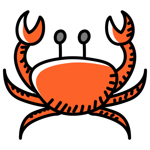 Crab Generic Hand Drawn Color icon