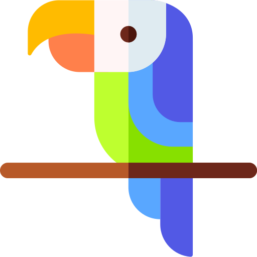 pappagallo Basic Rounded Flat icona