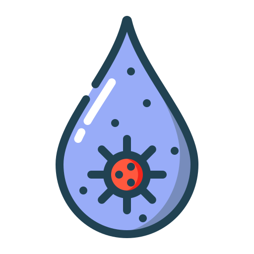 acqua contaminata Generic Outline Color icona