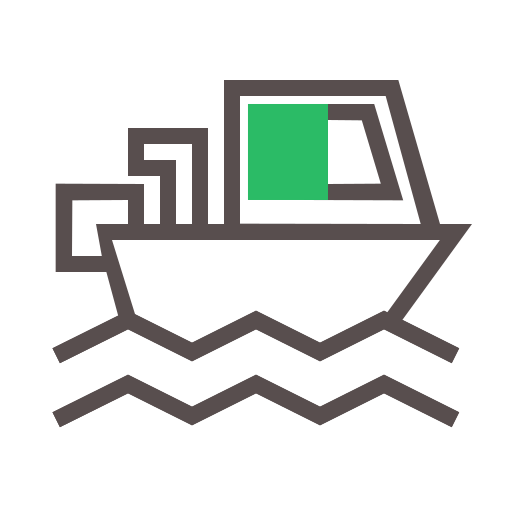 łódź motorowa Generic Fill & Lineal ikona