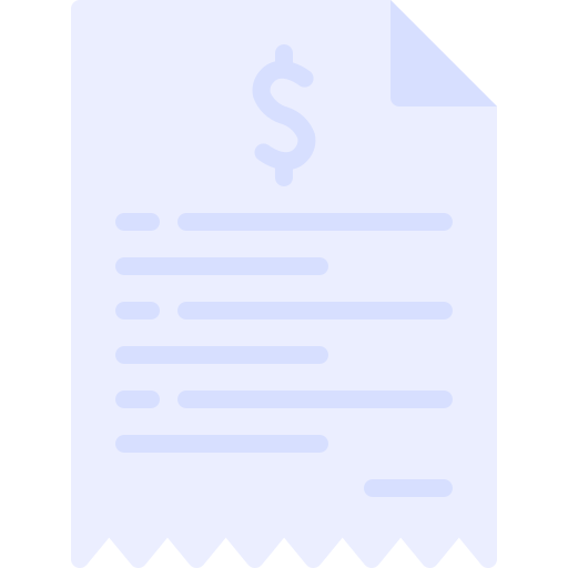 Invoice Generic Flat icon