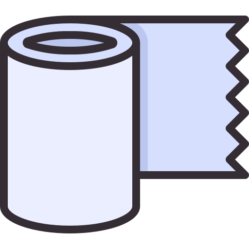 Tissue roll Generic Outline Color icon