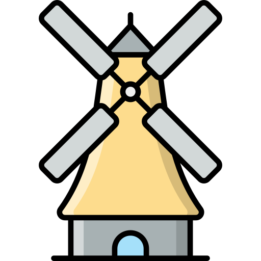 windmühle Generic Outline Color icon