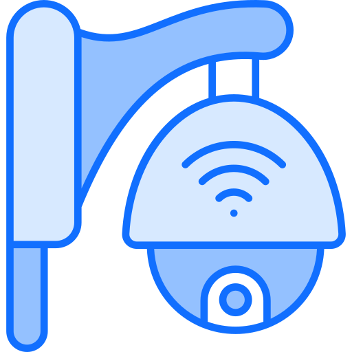Cctv camera Generic Blue icon