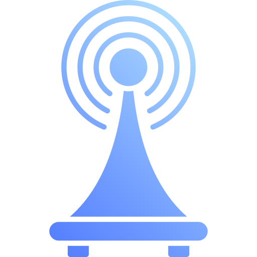 signaal toren Generic Flat Gradient icoon
