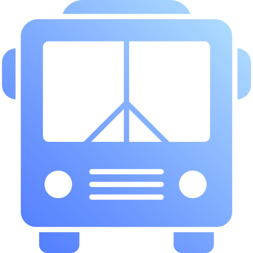 transport publiczny Generic Flat Gradient ikona
