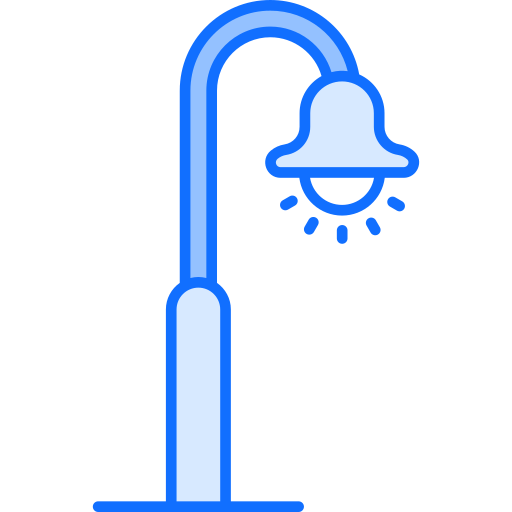 straßenlampe Generic Blue icon