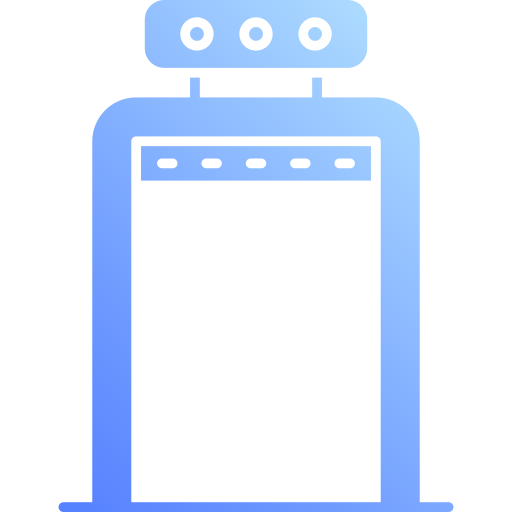 metalldetektor Generic Flat Gradient icon