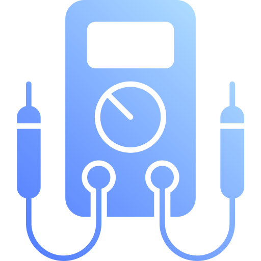 Вольтметр Generic Flat Gradient иконка