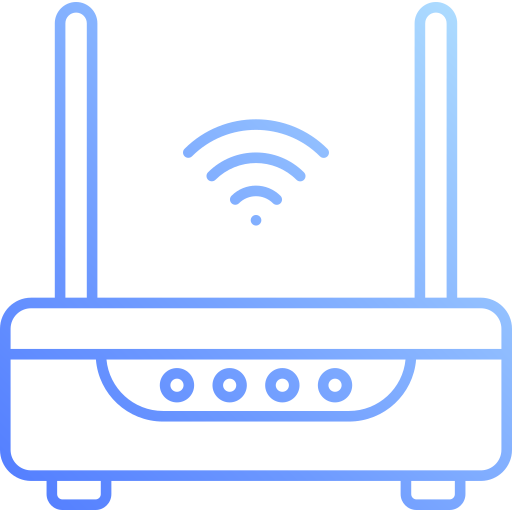 wifi router Generic Gradient icoon
