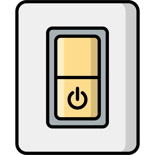 schalter Generic Outline Color icon