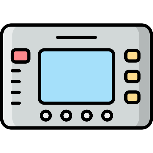 intercomunicador Generic Outline Color icono