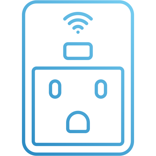 스마트 플러그 Generic Gradient icon