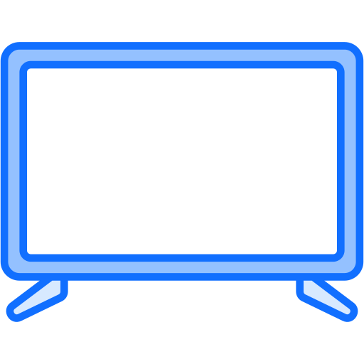 monitor televisivo Generic Blue icona