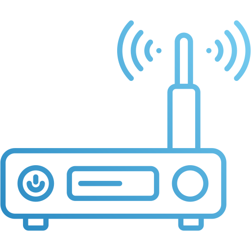 Wifi router Generic Gradient icon