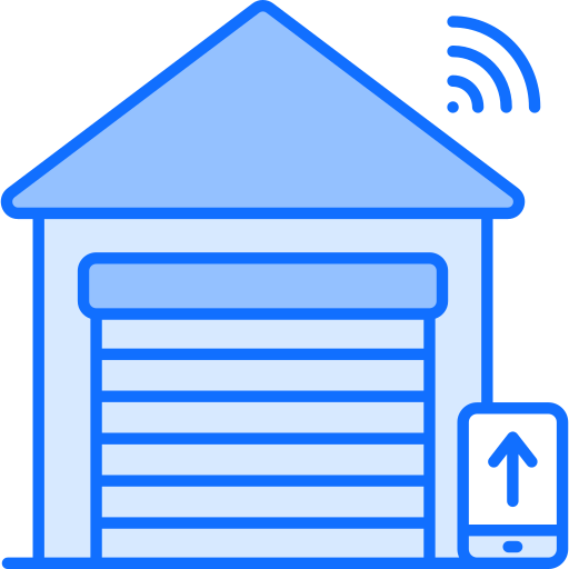 Smart garage Generic Blue icon