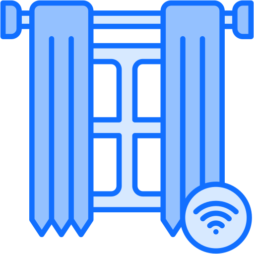 スマートカーテン Generic Blue icon