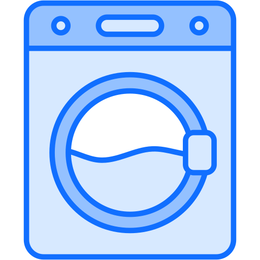 세탁기 Generic Blue icon