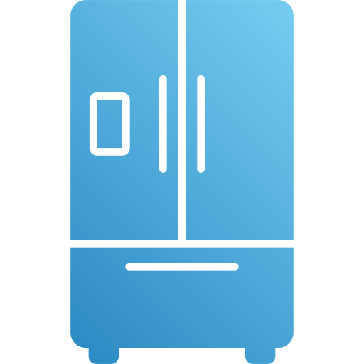 réfrigérateur Generic Flat Gradient Icône