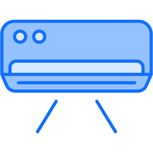 에어컨 Generic Blue icon