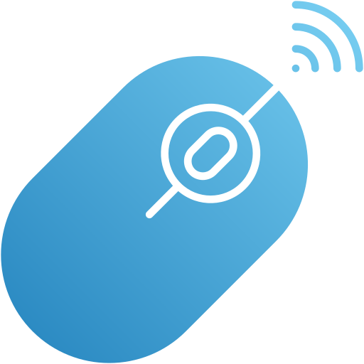 Wireless mouse Generic Flat Gradient icon