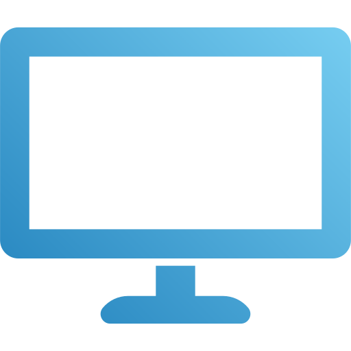 monitor Generic Flat Gradient icon
