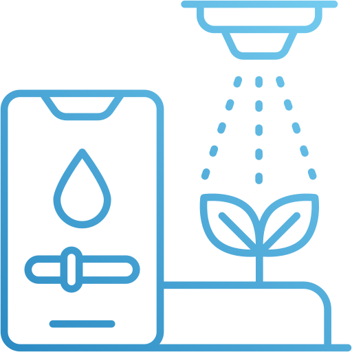 灌漑システム Generic Gradient icon