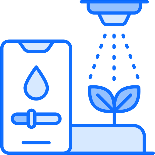 système d'irrigation Generic Blue Icône