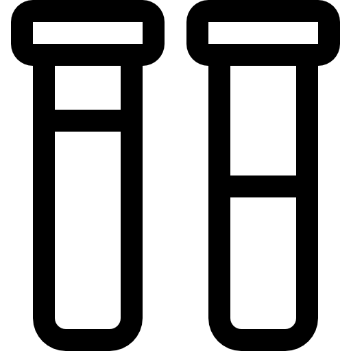 tubo de ensayo Accurate Lineal icono