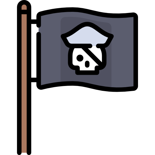 piratenflagge Special Lineal color icon