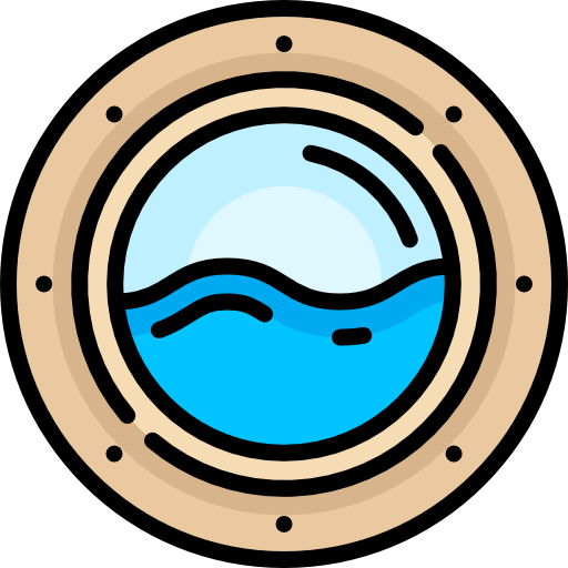 Porthole Special Lineal color icon