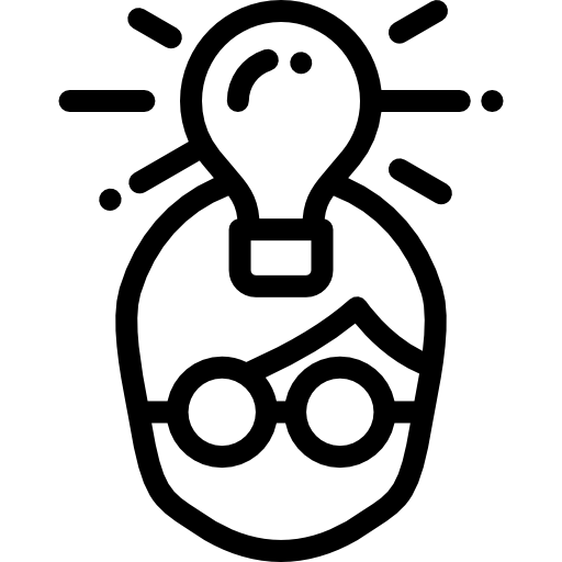 idea Detailed Rounded Lineal icono