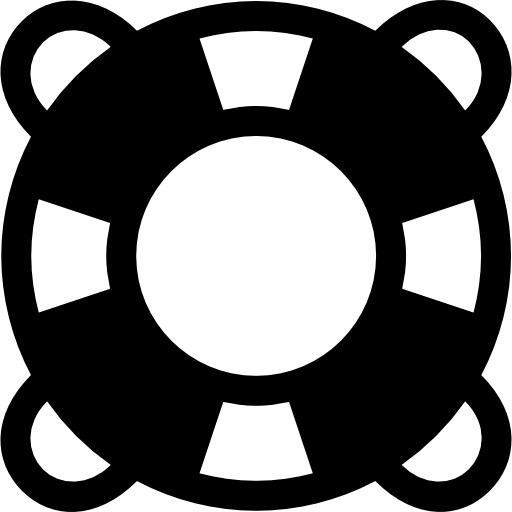 Lifebuoy Basic Rounded Filled icon