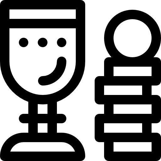 tesoro Basic Rounded Lineal icono