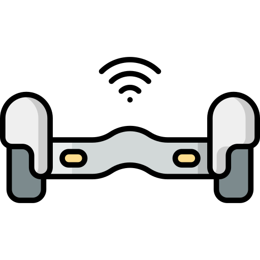 hoverboard Generic Outline Color icon